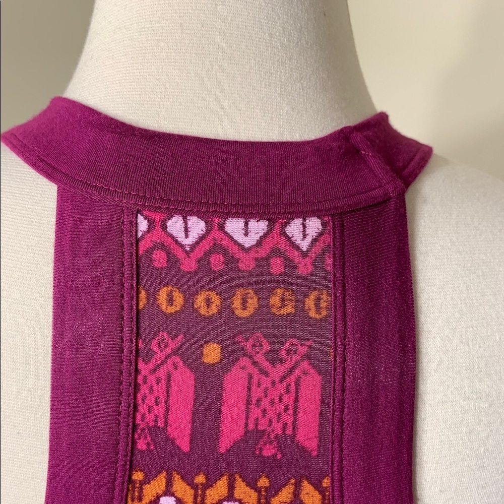 Athleta Rio Maxi Racerback Dress | Raspberry Persia | XS - Picture 5 of 8